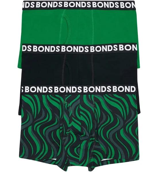 Bonds Men's Everyday Trunk 3 Pack Size: Large