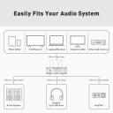 Fosi Audio P2 Headphone Amplifier Vacuum Tube Headphone Amp Mini Hi-Fi Stereo Audio With Low Ground Noise Output Protection