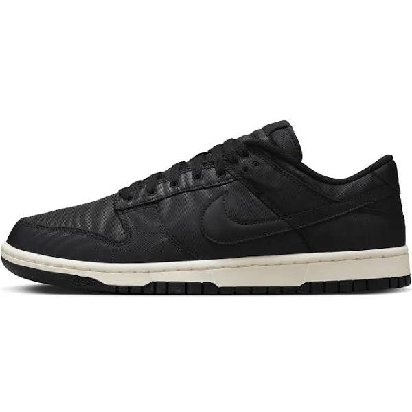 Nike Dunk Low Black Canvas