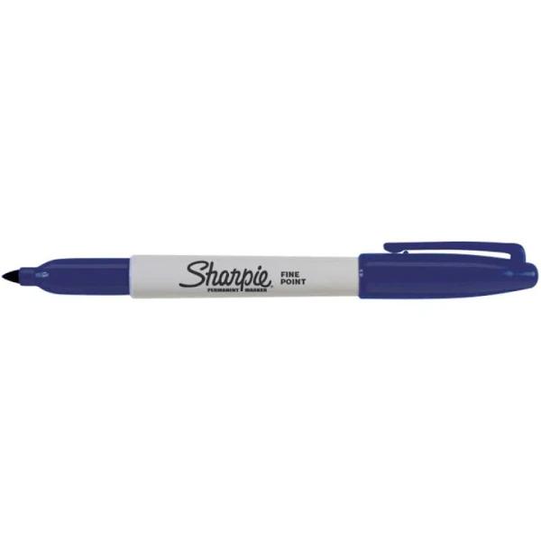 Sharpie Marker Fine Navy UPC Bx12