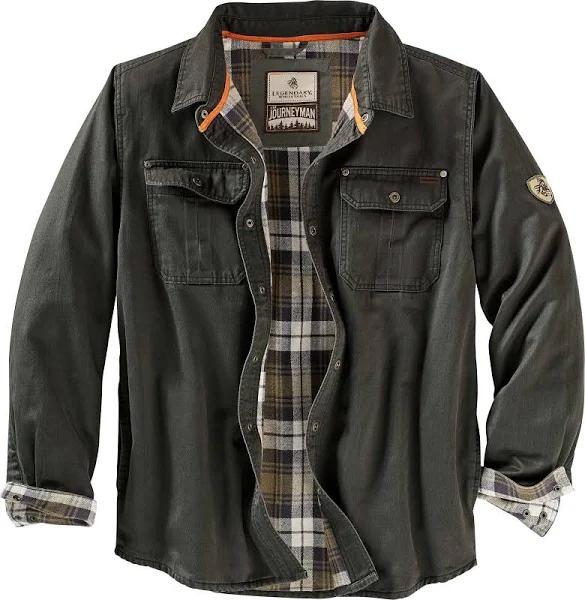 Legendary Whitetails Mens Journeyman Rugged Shirt Jacket