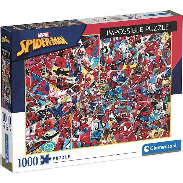 Clementoni Puzzle Spiderman Impossible Puzzle 1000 Pieces