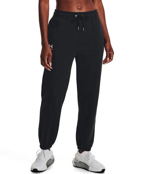 Under Armour Women's Essential Fleece Joggers Black MD