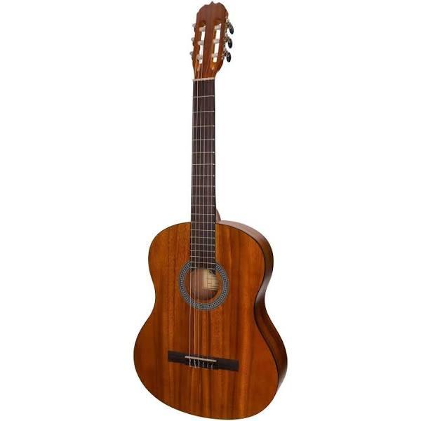 Sanchez Full Size Student Acoustic-Electric Classical Guitar with Pickup (Koa)