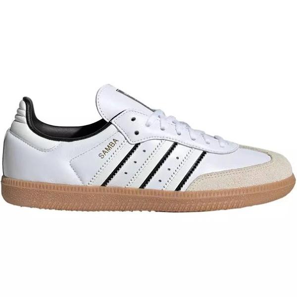 Adidas Kids Big Kids White & Off-White Samba OG Sneakers