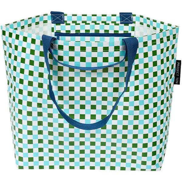 Project Ten Medium Multipurpose Tote Bag - Checkers