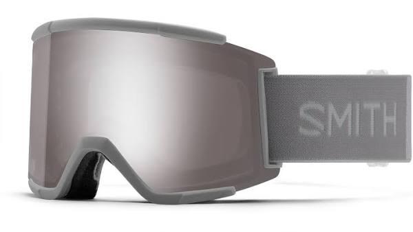 Smith Squad XL Low Bridge Snow Goggles - Smith x TNF | Jess Kimura / ChromaPop Sun Black Gold Mirror - 2023