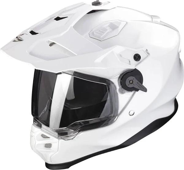 Scorpion ADF-9000 Air Solid Motocross Helmet, White, Size XL