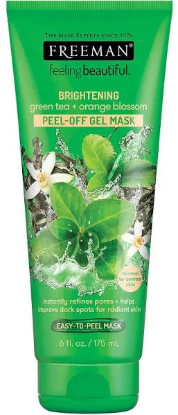 Freeman Beauty Brightening Peel Off Gel Mask Green Tea & Orange Blossom 175ml