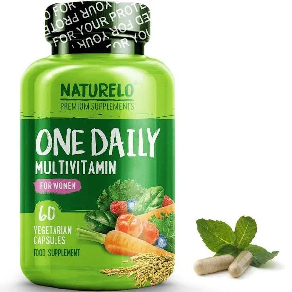 NATURELO One Daily Multivitamin for Women 50+ 60 Vegetarian Capsules