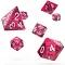 Oakie DOAKIE Dice RPG Set Speckled - Pink (7)