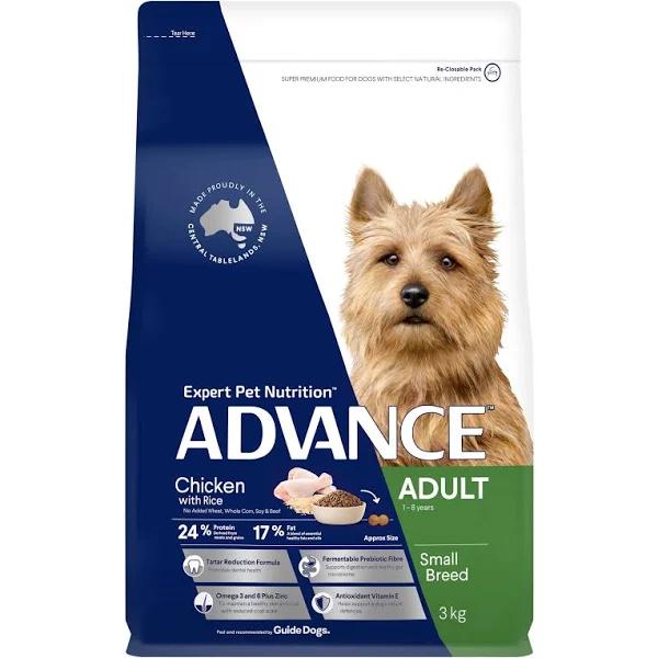 Advance Adult Dog Toy & Small Breed Dry Food - Chicken - 3kg