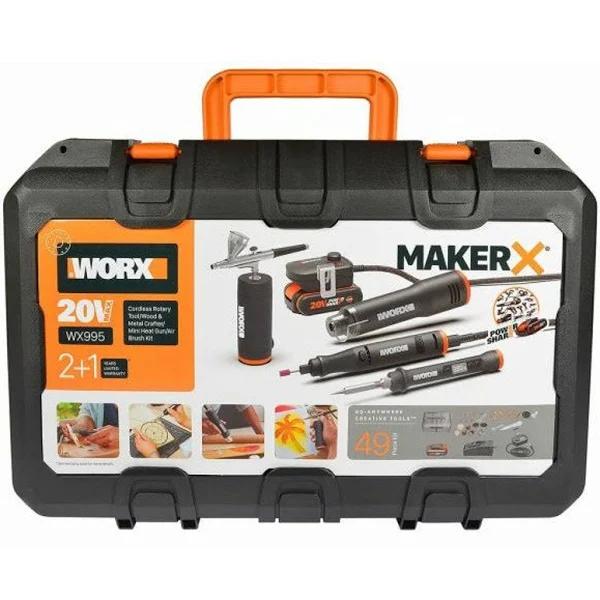 Worx 20V MAKERX 4 Piece Combo Kit WX995