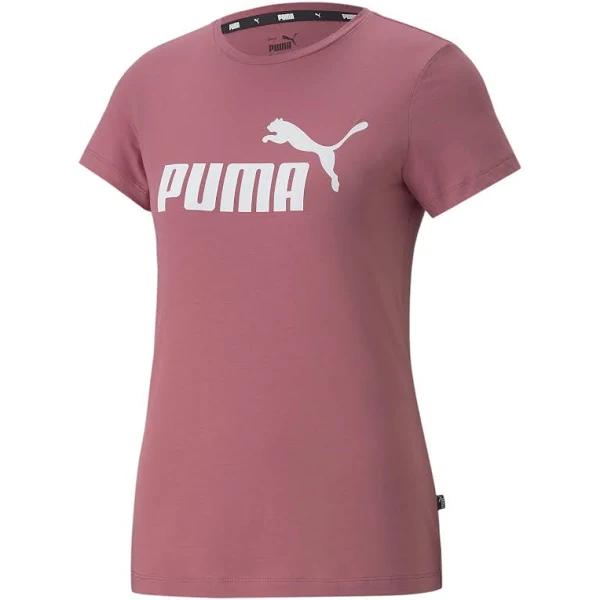 Puma Purple Womens Essentials Logo T Shirt