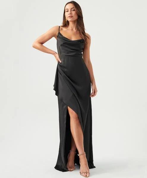 CHANCERY - Women's Black Cocktail Dresses - Edna Dress - Size 10 at The Iconic