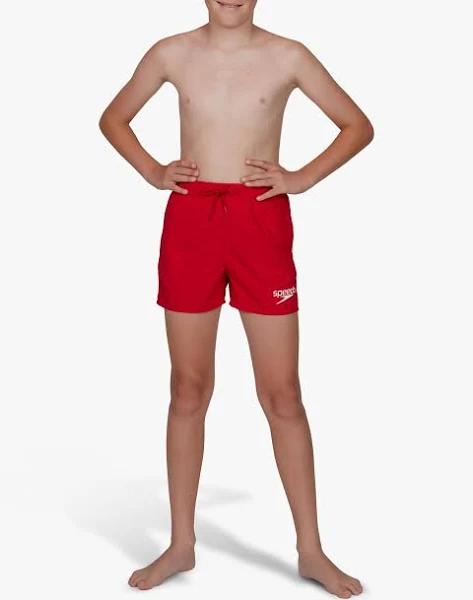 Speedo Essential 13" Watershort Boys Boardshorts - Fed Red