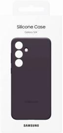 Samsung Silicone Case For Galaxy S24 - Dark Violet