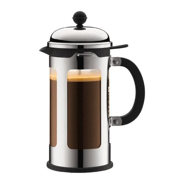 Bodum Chambord French Press Coffee Maker, 8 Cup, 1.0 L, 34 oz, S/S