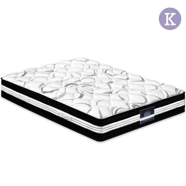 Giselle Bedding King Size Euro Spring Foam Mattress