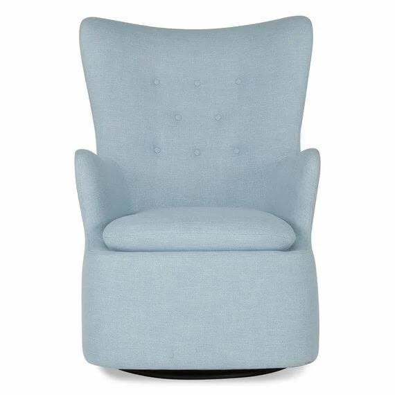 Glider Fabric Armchair Sky by Freedom