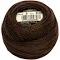 DMC Pearl Cotton Ball Size 8 87yd Ultra Dark Coffee Brown