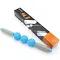 TopYoga 3 Balls Trigger Point Muscle Massage Stick Spikey Therapy Roller (Blue)