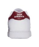 New Balance 480 Sneakers in White & Red