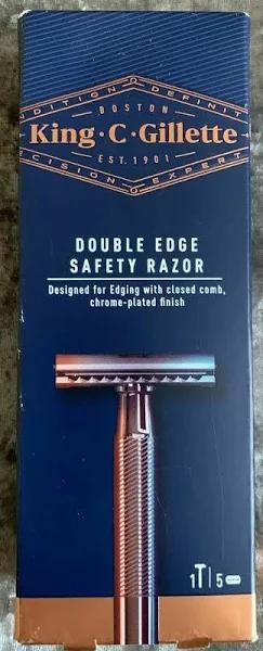 Gillette King C Double Edge Safety Razor