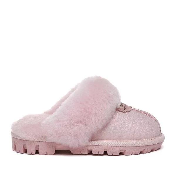 UGG Australian Shepherd Kids Shirley Slipper | Double Faced Sheepskin Upper - Kids - House Shoes