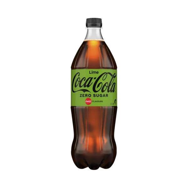 Coca-Cola Soft Drink Coke With Lime Zero 1.25L