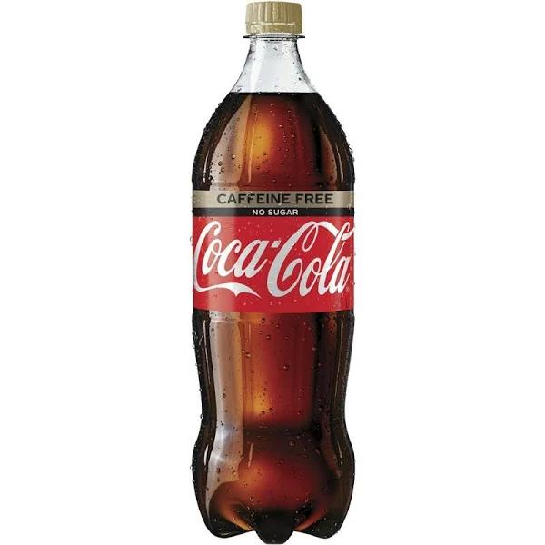 Coca-Cola Zero Sugar Caffeine Free Soft Drink Bottle