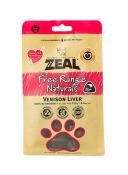 Zeal Dog Treats, Free Range Naturals Venison Liver | 125g