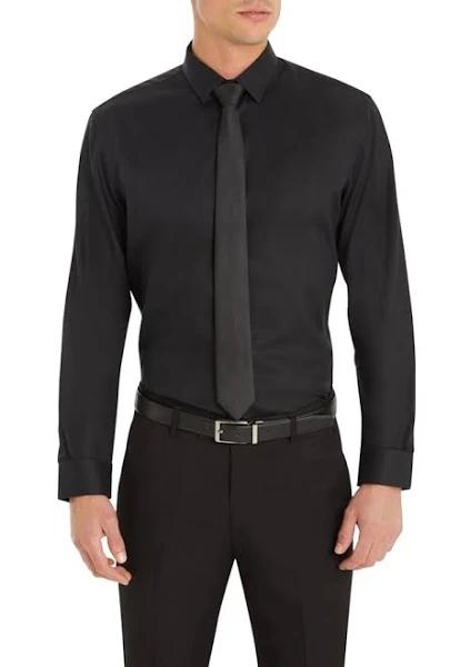 Connor London Slim Dress Shirt Black S