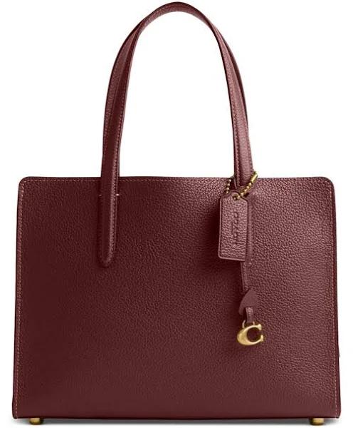 Polished Pebble Leather Carter Carryall 28