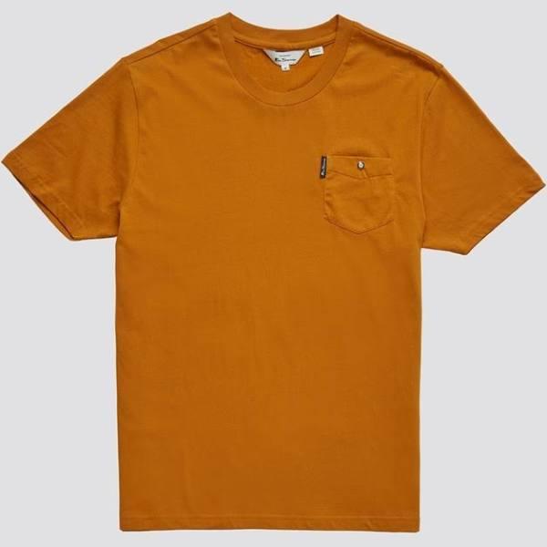 Ben Sherman Organic Signature Pocket Tee Large OCRE