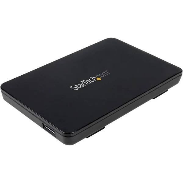 StarTech S251BPU313 USB 3.1 (10 Gbps) Tool-Free Enclosure For 2.5" SATA Drives