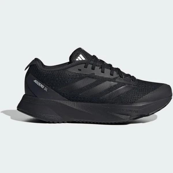 Adidas Adizero SL GS Kids Running Shoes Black/Grey US 4