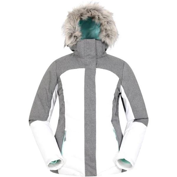 Mountain Warehouse Womens/Ladies Pyrenees II Padded Ski Jacket White 22 UK