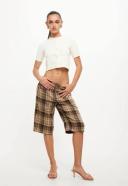 Lioness Kurt Culottes Chocolate Check, XS