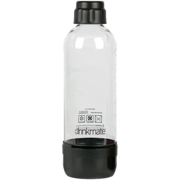 Drinkmate 1 Litre Single Bottle - Black