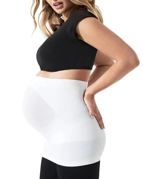 Blanqi Everyday Maternity Built-in Support Belly Band White