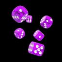 Oakie DOAKIE Dice D6 16 mm Translucent - Purple (12)