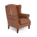 Classic Wing Leather Armchair Nutmeg by Freedom