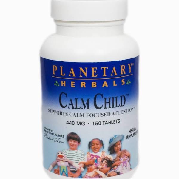 Planetary Herbals Calm Child 440 MG 150 Tablets