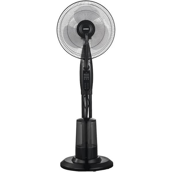 Lenoxx 40cm Misting Pedestal Fan