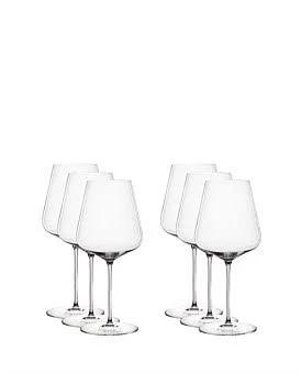 David Jones Spiegelau Definition Bordeuax Glass - Set of 6 in Clear