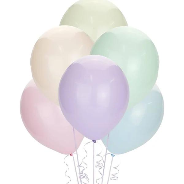 Macaron Balloons 25 Pack 30cm Assorted