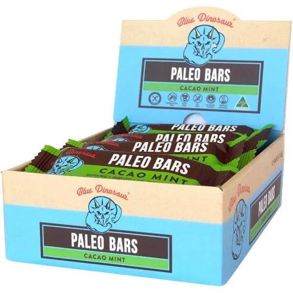 Blue Dinosaur Paleo Bars - Cacao Mint (12 x 45g)