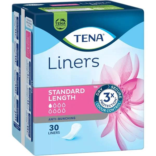 Tena Liners 30 Pack