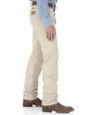 Wrangler Mens Original Fit Jean Prewashed Tan Leg Length 34" Waist 33"